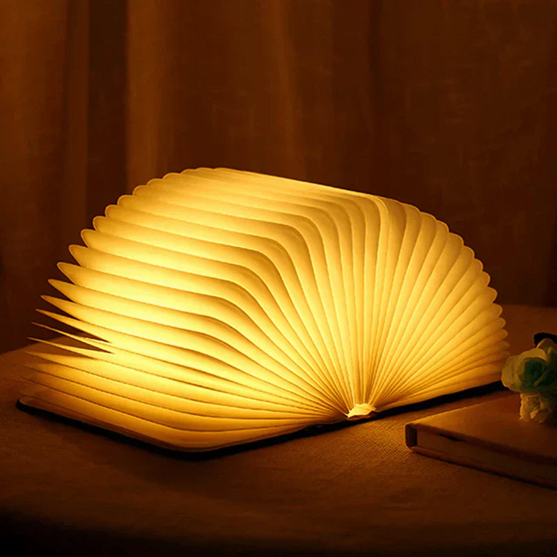 Luce da Libro Pieghevole con Luce LED Calda - StoryGlow
