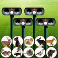 Solar-Powered Infrared Animal Repellent