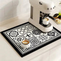 Tapis absorbant pour café design rétro