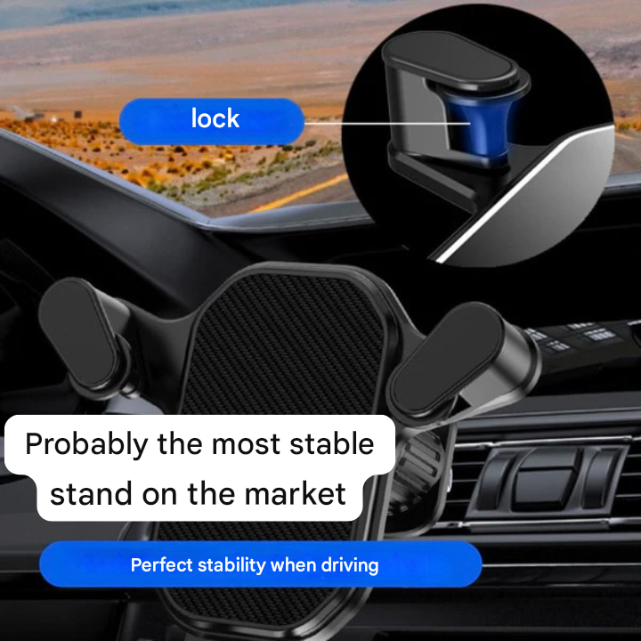 Supporto Universale per Telefono da Auto con Gancio per Ventilazione – Griponix