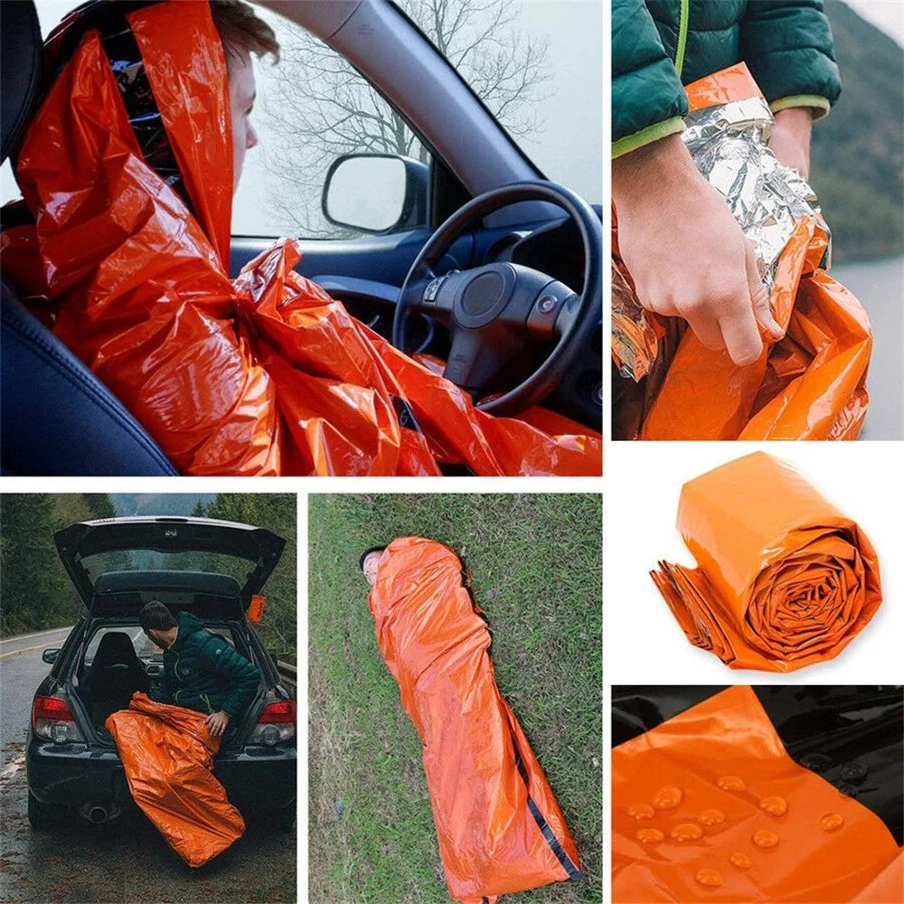 Sacco a pelo d'emergenza impermeabile – SurvivalShield Bivy