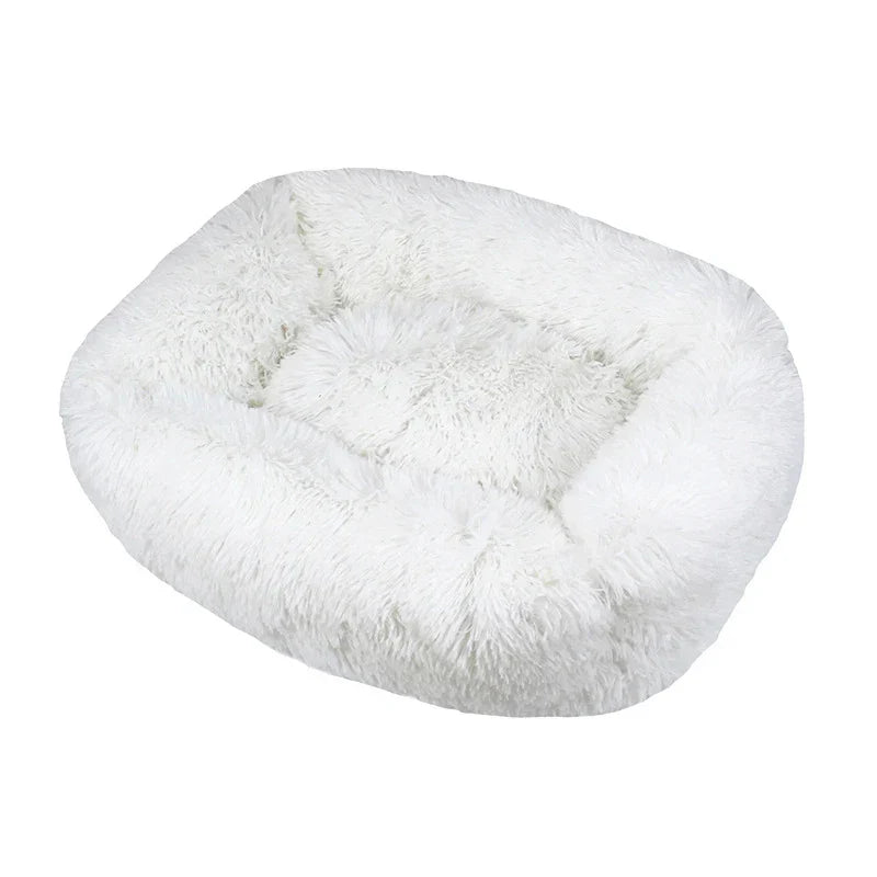 FurHaven Deluxe Dog Lounger | Letto per animali domestici lungo in peluche, lavabile per cani e gatti