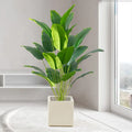 Vase en céramique avec support en métal | Design moderne minimaliste