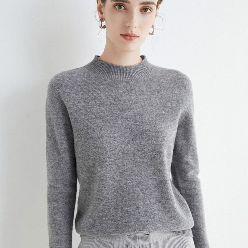 Maglione in Cashmere SilkThread | Pullover leggero premium per donne, adatto a tutte le stagioni