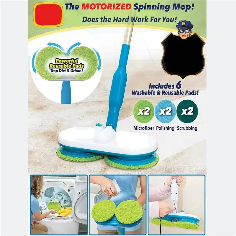 Mocio Elettrico Senza Fili - FlexMop
