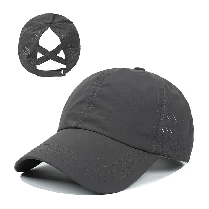 Cappellino Sportivo Unisex Traspirante in Rete con Vestibilità Regolabile – AeroCap