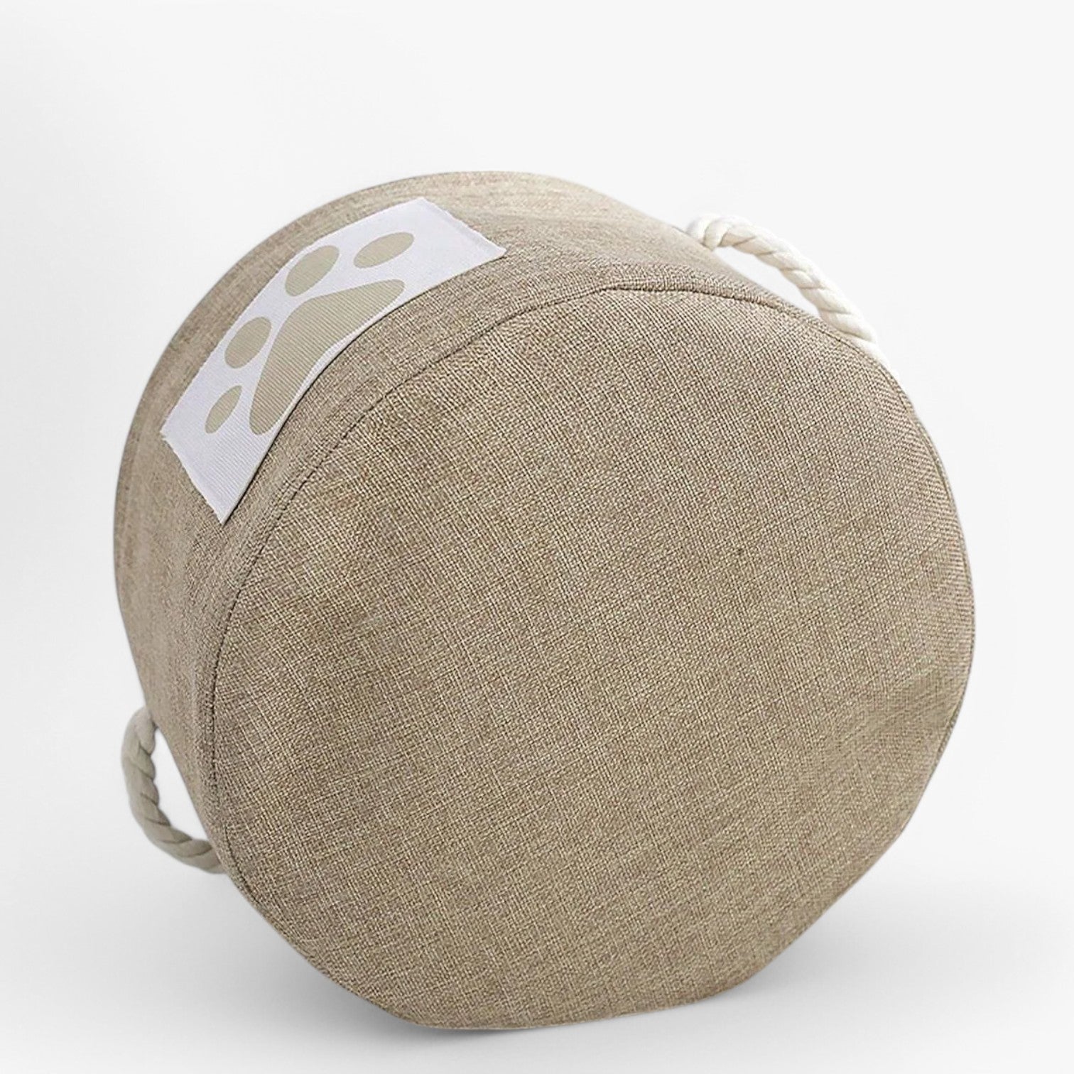 Cesto Giocattoli Pieghevole con Manico in Corda – Livia