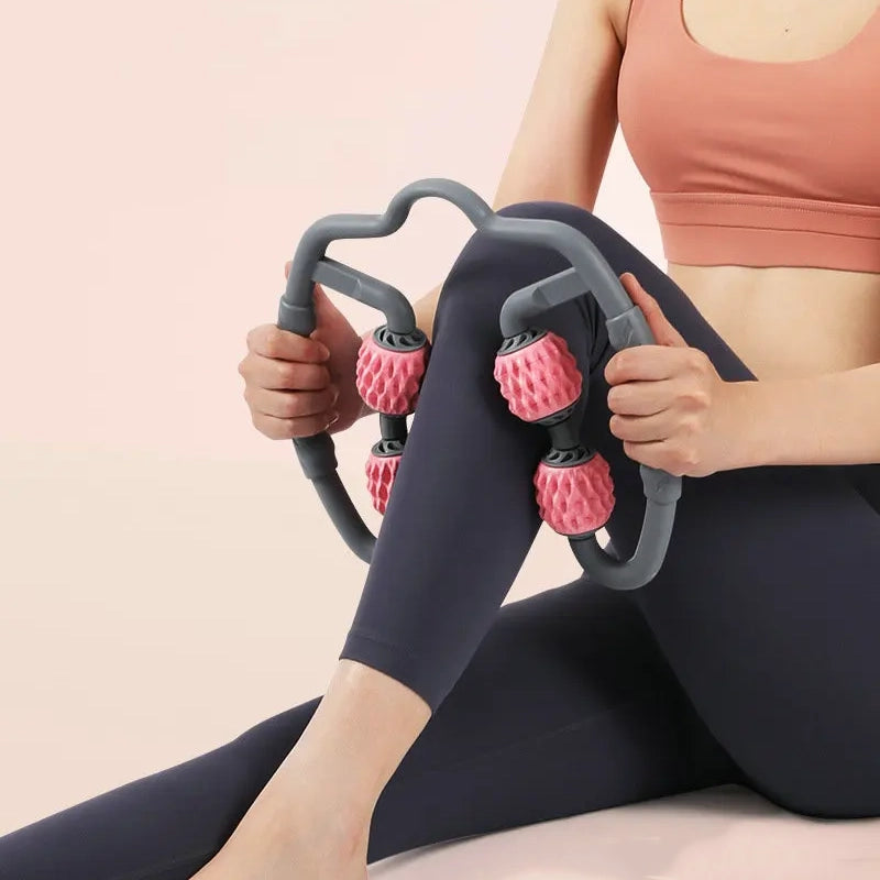 RadianceRoll Pro Riduttore di Cellulite | Rullo Massaggiante Compatto e Leggero per Rassodare la Pelle