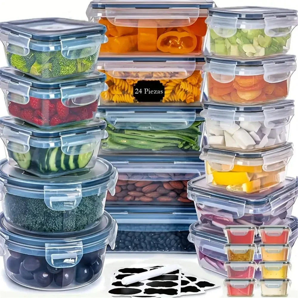 Set di Contenitori per Alimenti da 12 Pezzi - FoodSaver