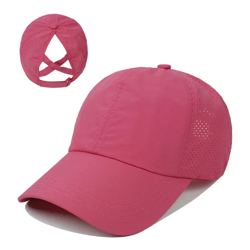 Cappellino Sportivo Unisex Traspirante in Rete con Vestibilità Regolabile – AeroCap