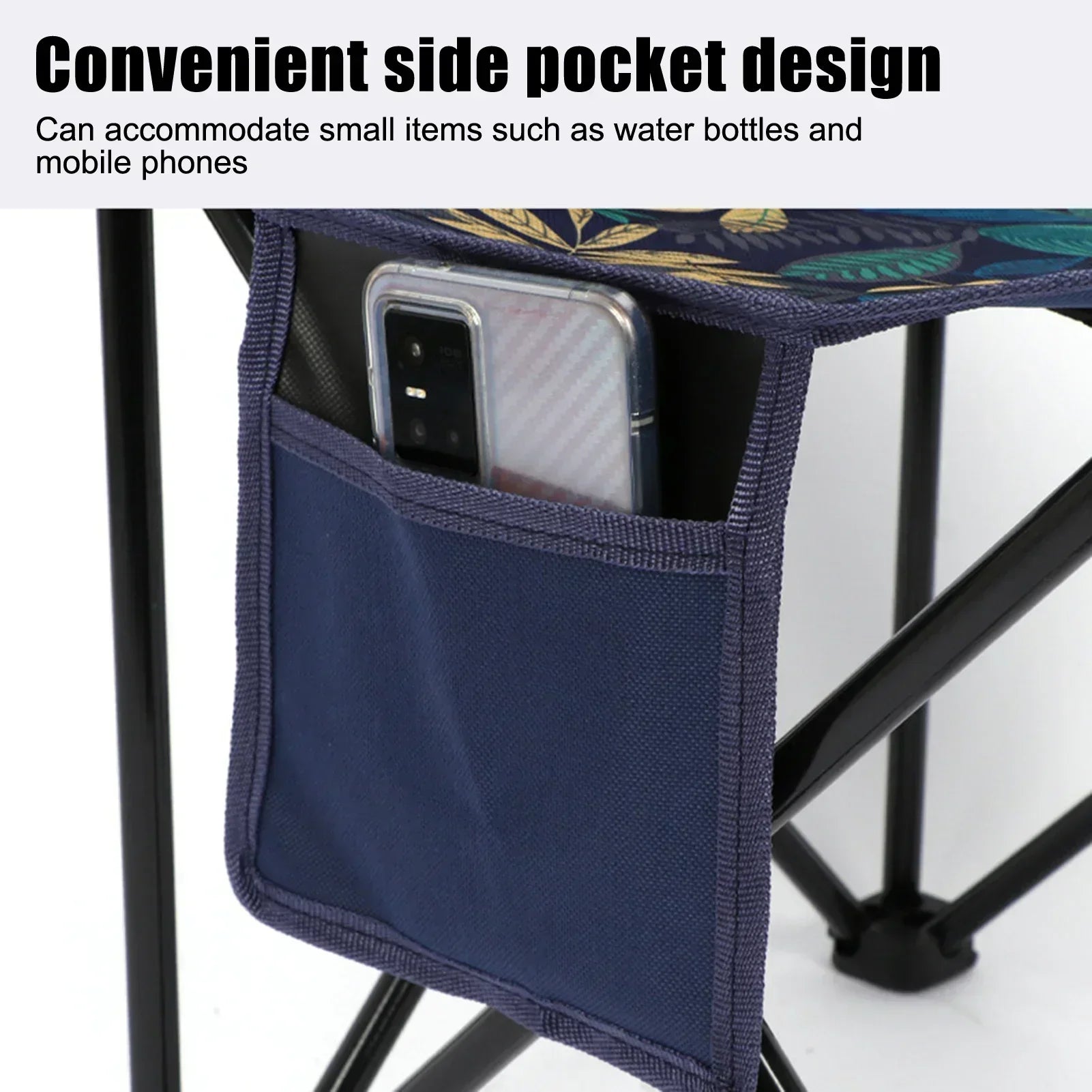 Sedia da Campeggio Pieghevole – Sedia Robusta e Duratura per Avventure all'Aperto