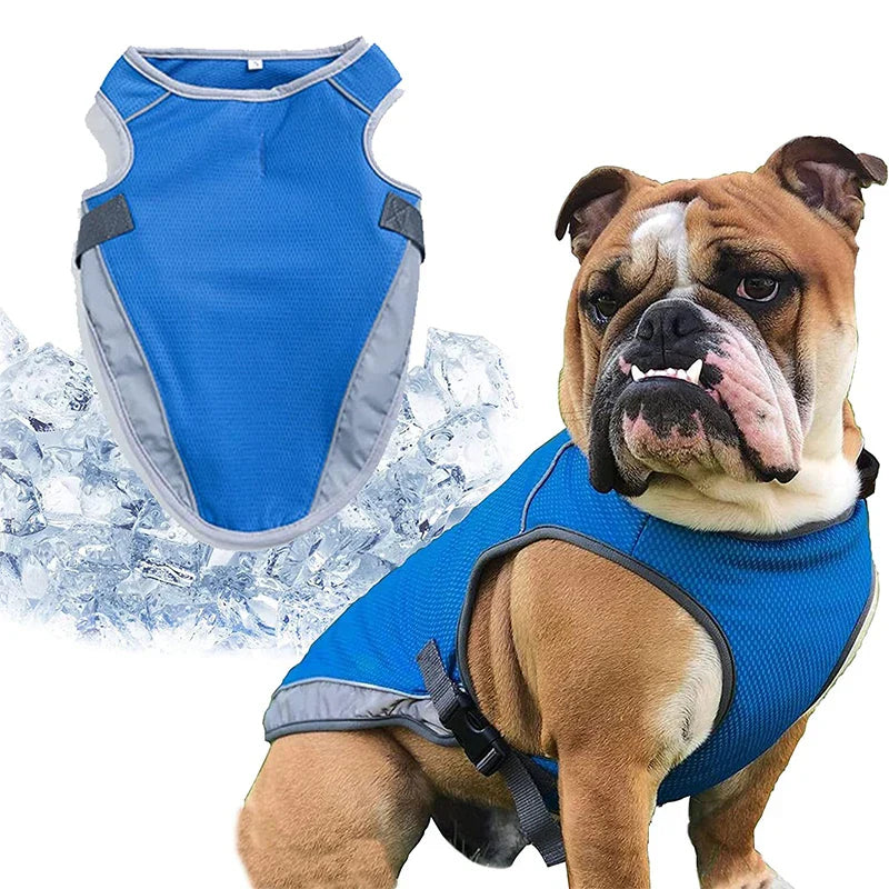 PawLux Ultra-Cool Dog Vest | Giacca per Cani Traspirante e Protettiva dai Raggi UV per il Caldo