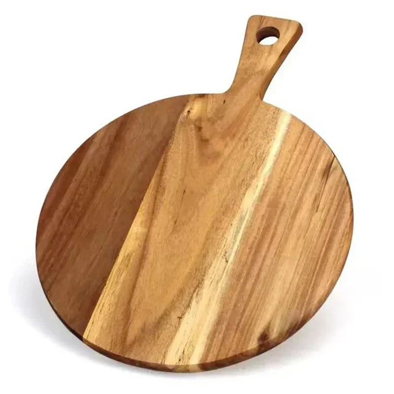 Pala per Pizza e Tagliere in Legno di Acacia – WoodStyle