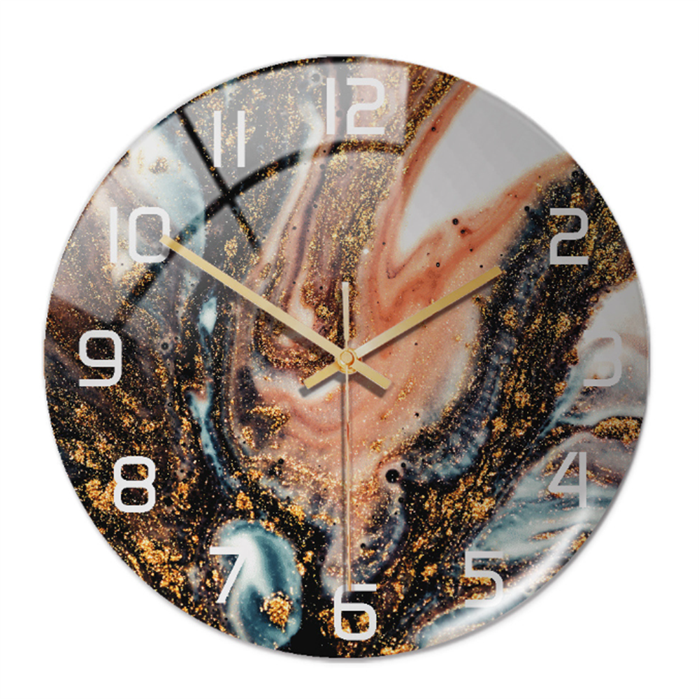 Orologio da Parete Elegante con Effetto Marmo – MarbleTime