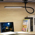 LumaFlex LED Clip Lamp | 3 Color Temperatures & 10 Brightness Levels | USB Powered | Flexible Arm | Eye-Friendly & Dimmable