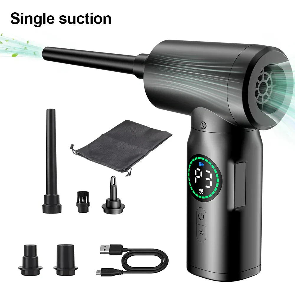 Pulitore e Soffiatore Portatile 2-in-1 con Luce LED (7500mAh) - AirMaster