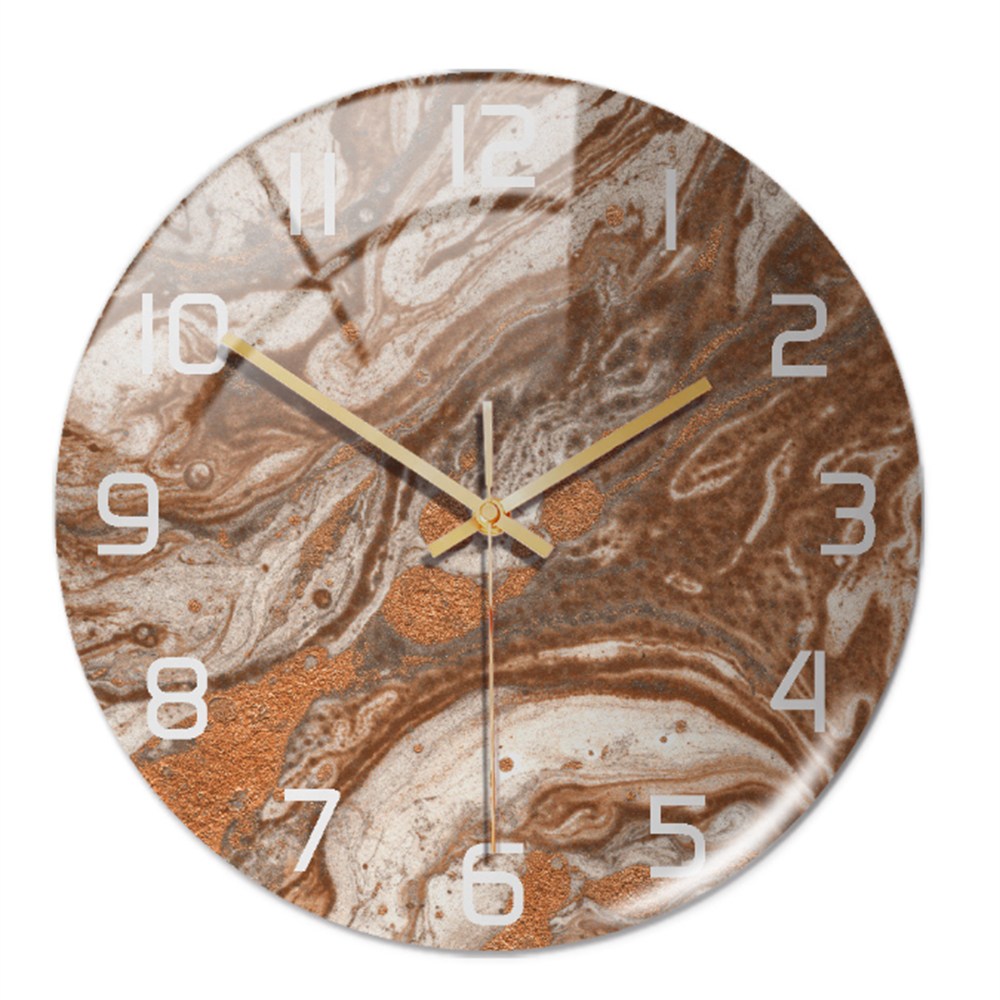 Orologio da Parete Elegante con Effetto Marmo – MarbleTime