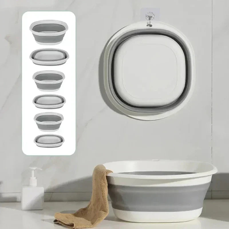 FlexSink Lavabo Compatto | Lavabo Portatile e Pieghevole per Verdure, Piatti e Pediluvi