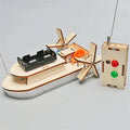 Bateau éducatif en bois à faire soi-même – Construisez votre bateau électrique jouet