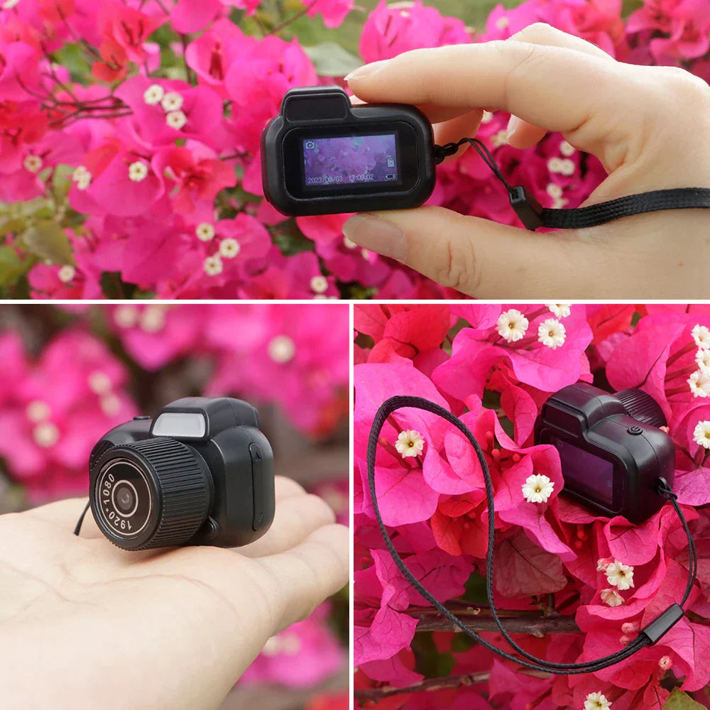 MemoraPro Ultra-Compact HD Camera | Mini Registratore Video ad Alta Risoluzione per Uso in Movimento