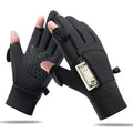 FrostGrip | Gants d'hiver avec bouts de doigts pliables | Imperméables, coupe-vent et compatibles écran tactile | M–XL