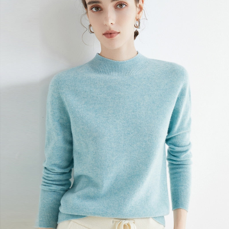 Maglione in Cashmere SilkThread | Pullover leggero premium per donne, adatto a tutte le stagioni