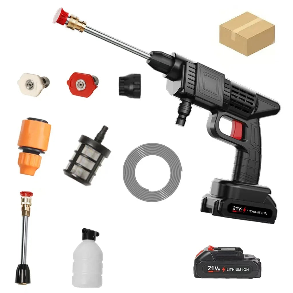 PowerWash Pistola per Pulizia Auto Senza Fili – Potente e Pratica