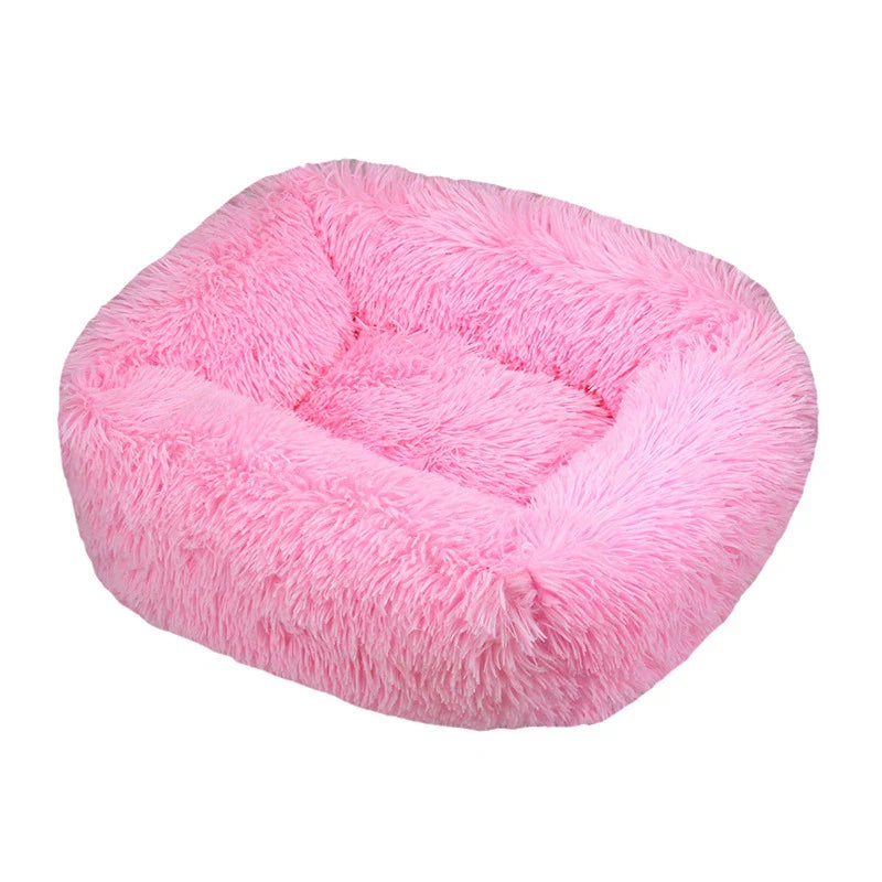 FurHaven Deluxe Dog Lounger | Letto per animali domestici lungo in peluche, lavabile per cani e gatti