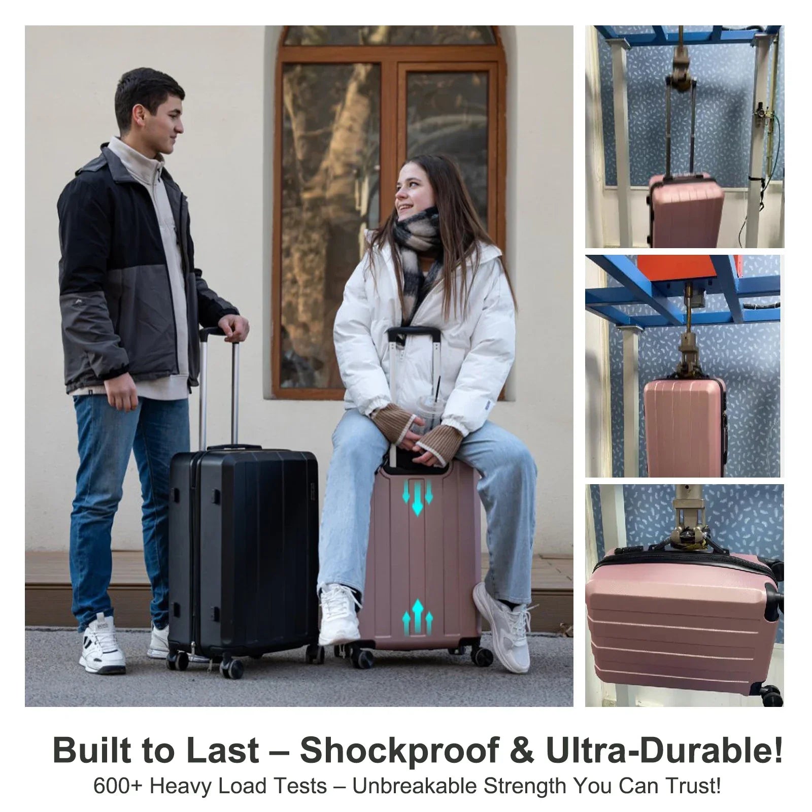 Set di Valigie Rigide 5-in-1 – Barcelona Explorer