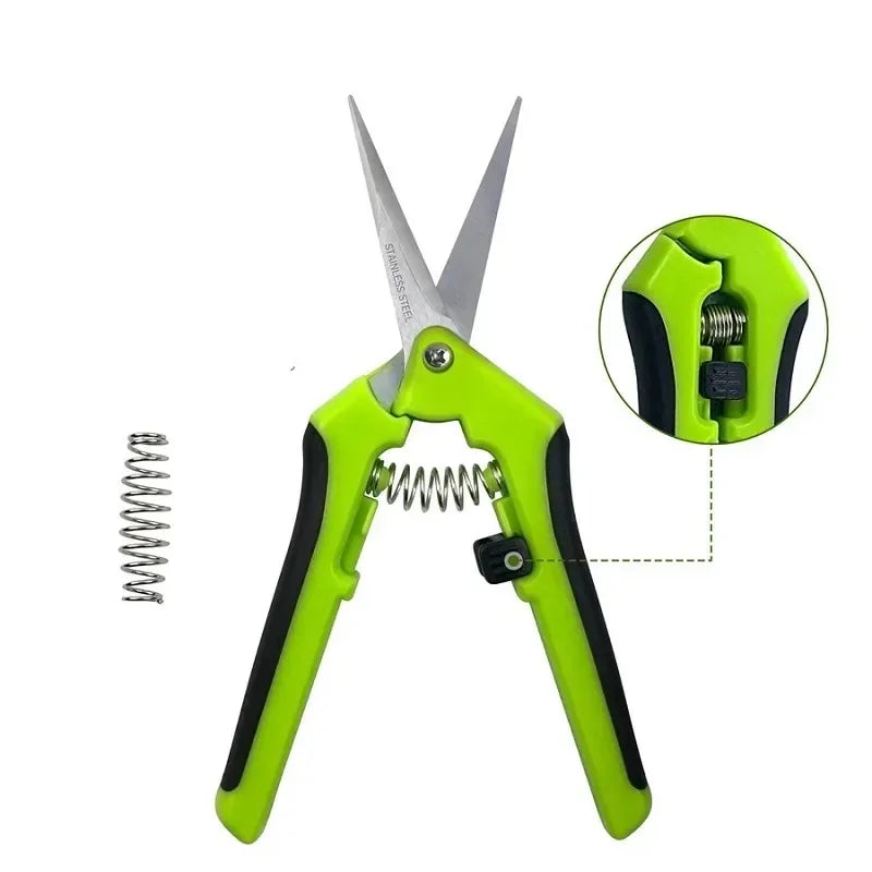 Forbici da Potatura GreenCut 6.5 Pollici – Ergonomiche e Resistenti