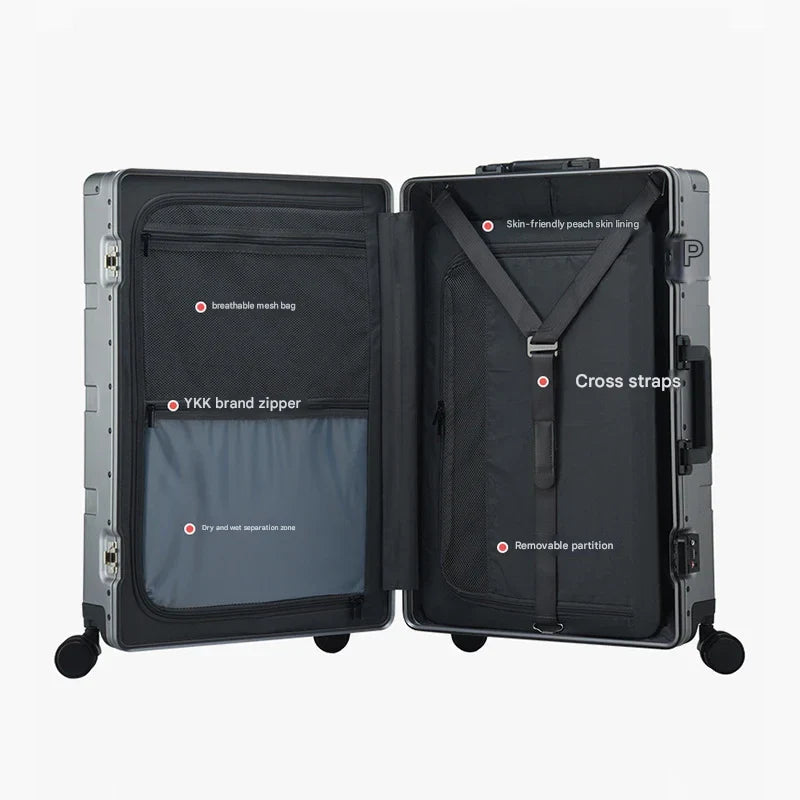 Valigia rigida in alluminio – Pristina