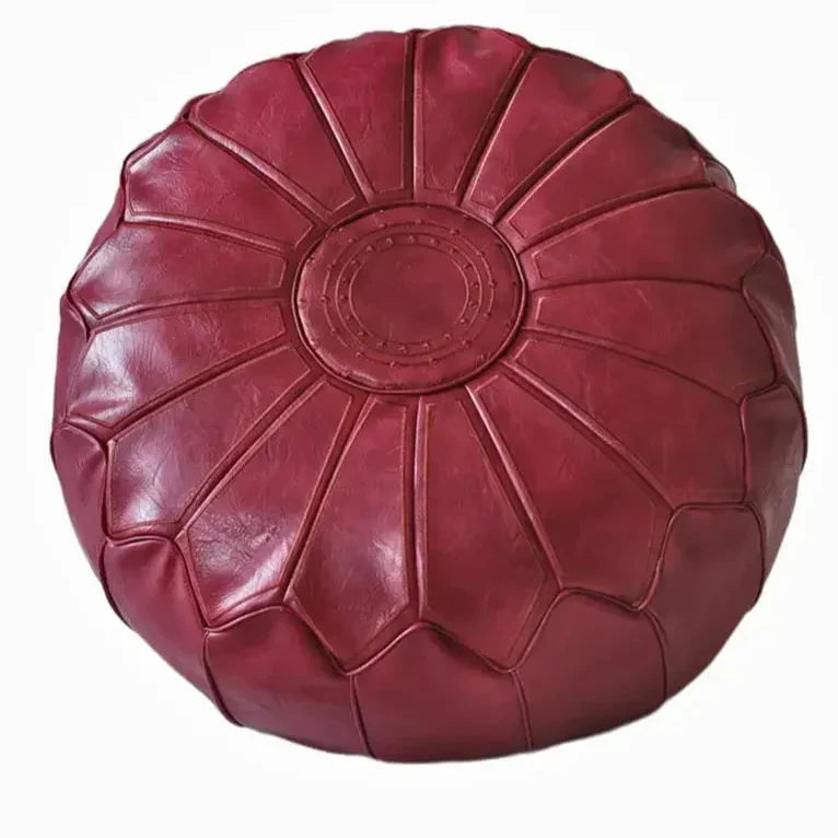 Pouf in Pelle di Lusso – Comfort e Design