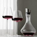 Set de 2, 4 y 6 copas de vino y champán de cristal hechas a mano - 4 tamaños