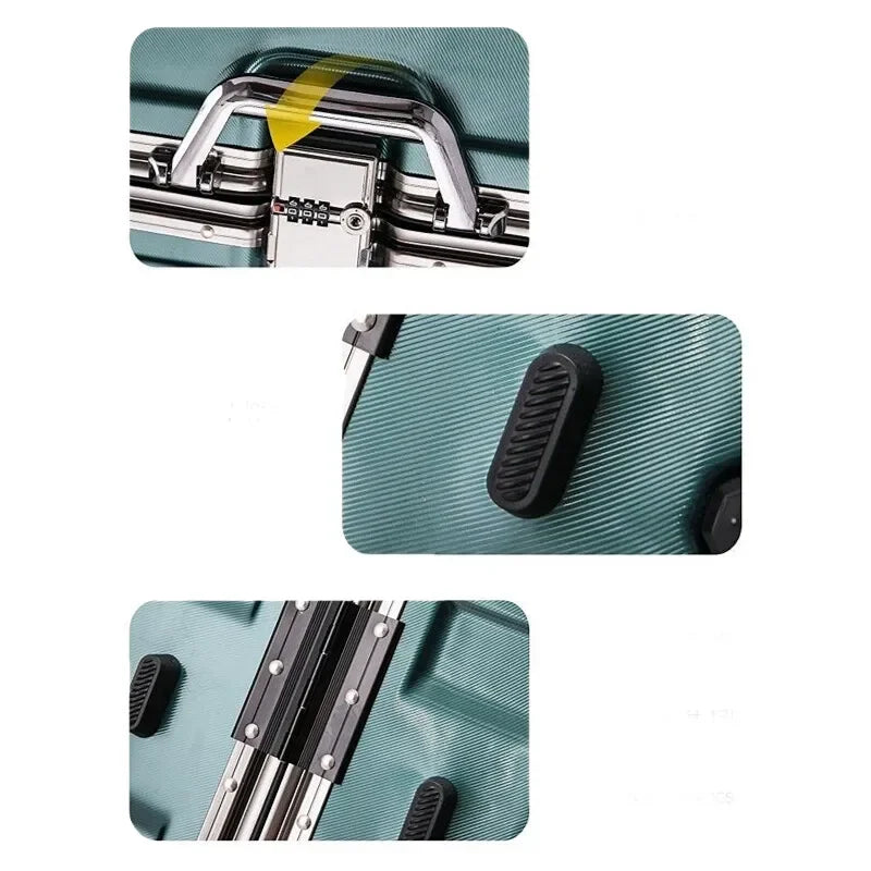 Valigia rigida con telaio in alluminio rinforzato – Copenaghen