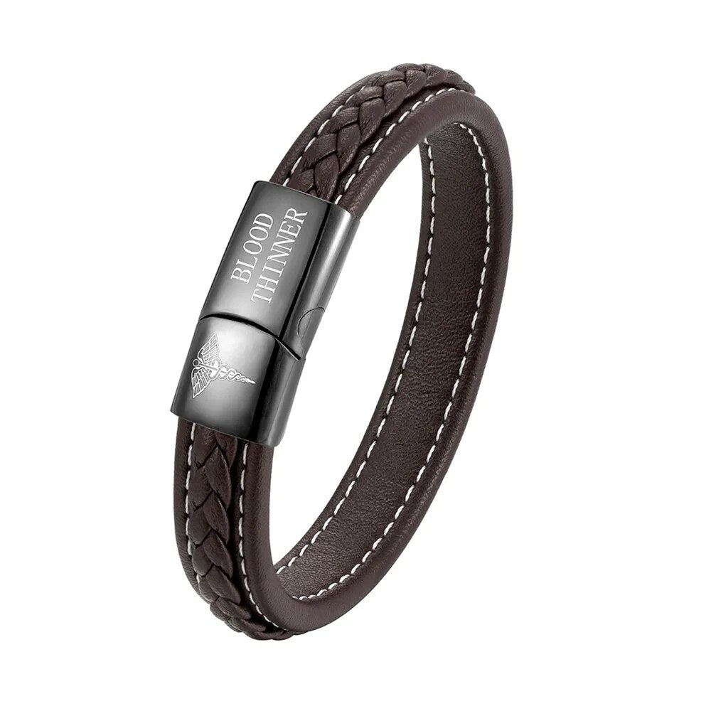 CareCrest Bracciale Medico di Sicurezza | Braccialetto ID di emergenza ipoallergenico