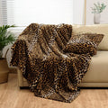 Couverture en Polaire LeoLuxe | Motif Léopard | Super Douce & Confortable | Flanelle
