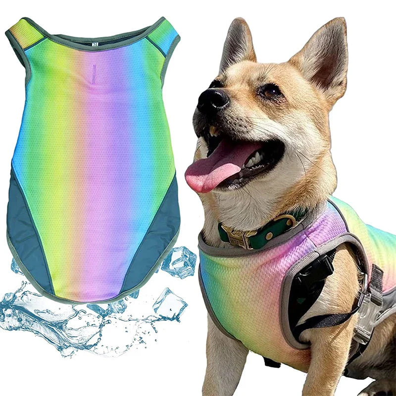 PawLux Ultra-Cool Dog Vest | Giacca per Cani Traspirante e Protettiva dai Raggi UV per il Caldo