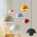 Lâmpada de suspensão LED em forma de semiesfera
