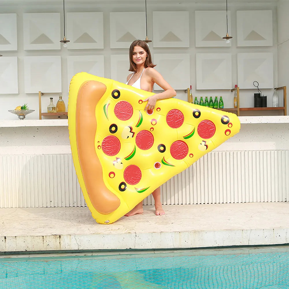Materassino da Piscina a Forma di Pizza Gigante – Rilassati e Goditi con Stile
