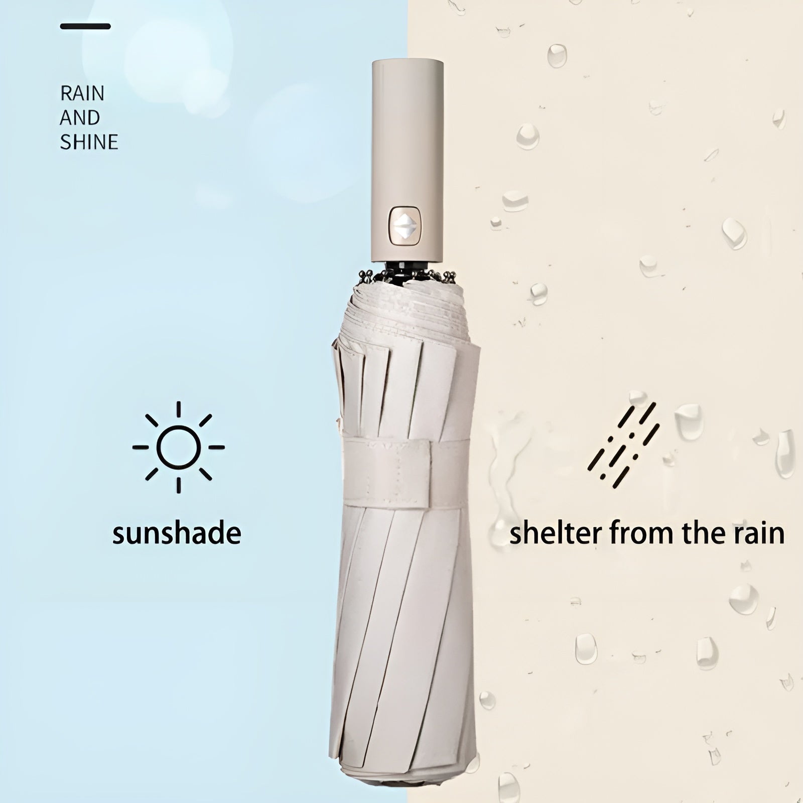 Ombrello Sostenibile con Protezione UV – StormShield