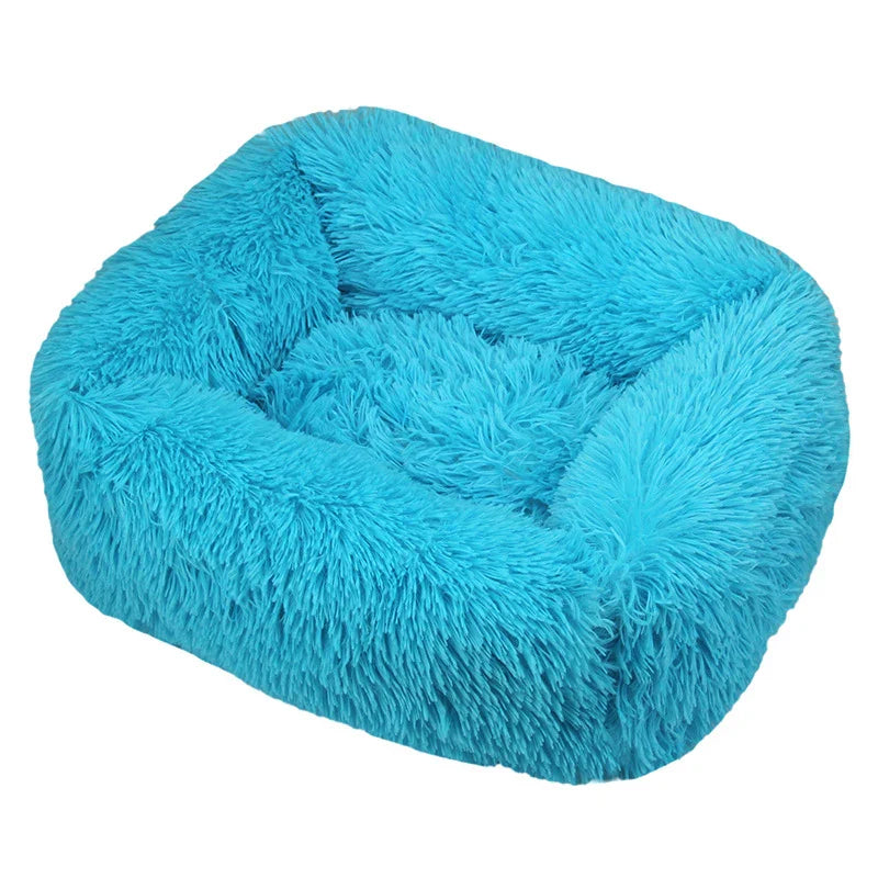 FurHaven Deluxe Dog Lounger | Letto per animali domestici lungo in peluche, lavabile per cani e gatti