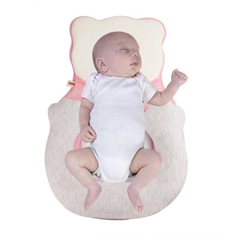 Cuscino di Posizionamento Morbido per Neonati con Supporto per le Gambe – CuddleNest