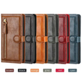 Portefeuille Flip en cuir premium pour iPhone & coque avec support