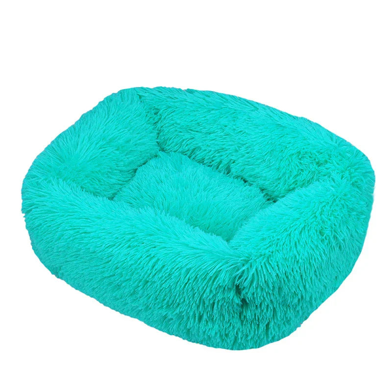 FurHaven Deluxe Dog Lounger | Letto per animali domestici lungo in peluche, lavabile per cani e gatti