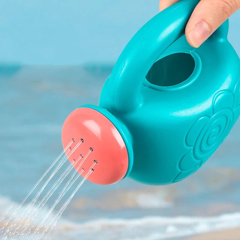 Set di Giocattoli da Spiaggia per Bambini – Secchiello, Palette, Bottiglia d'Acqua e Altro per Divertimento Estivo