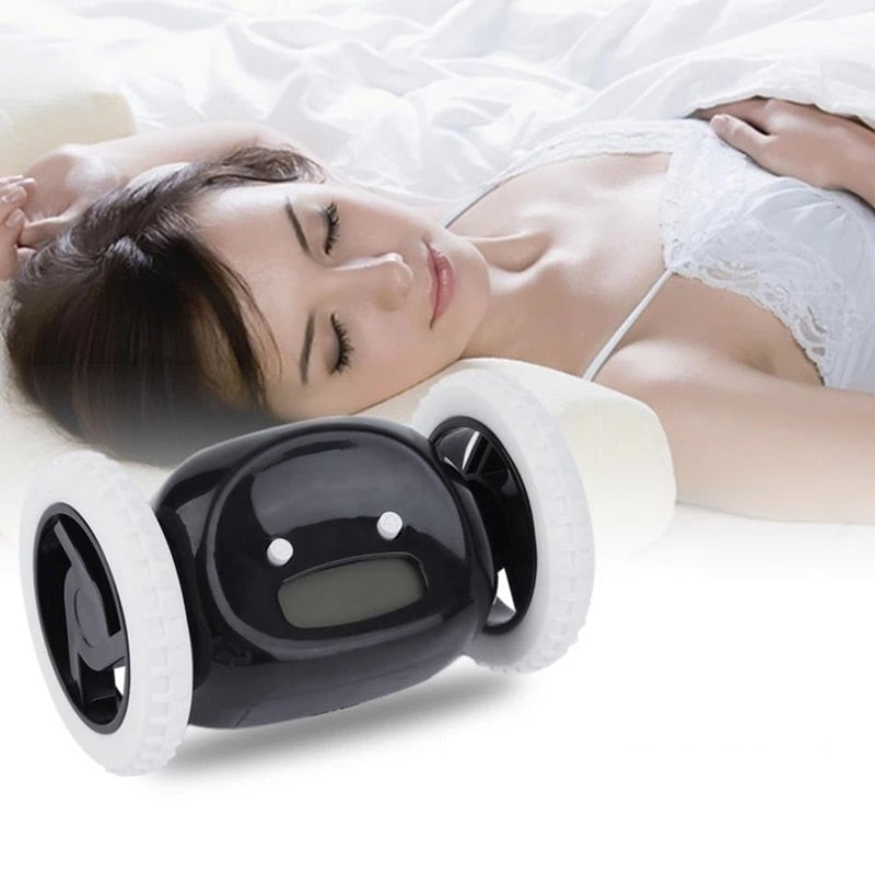 BoostAlarm Sveglia con Ruote | Una sveglia intelligente e giocosa che ti tiene sveglio