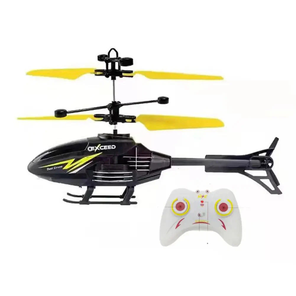 Elicottero RC a 2 canali – Giocattolo Controllabile per Bambini con Funzione Ricaricabile