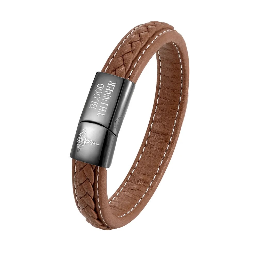 CareCrest Bracciale Medico di Sicurezza | Braccialetto ID di emergenza ipoallergenico