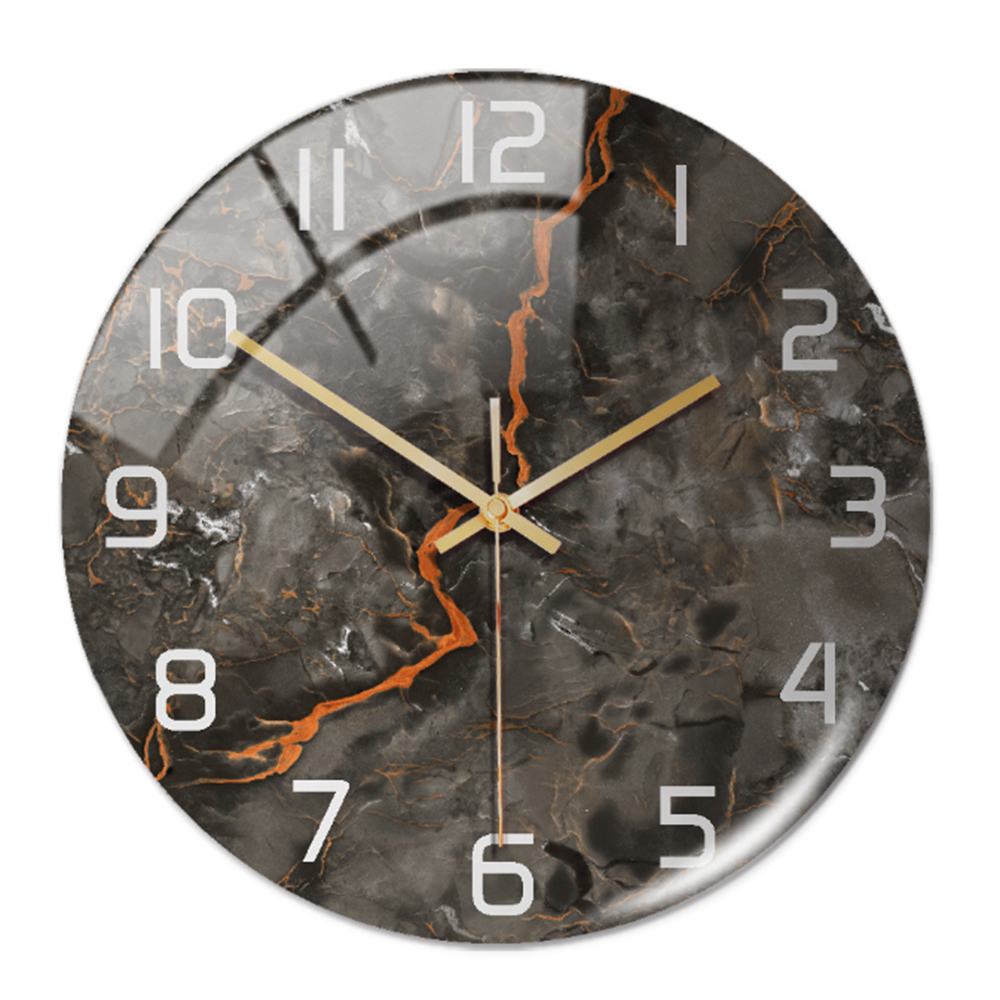 Orologio da Parete Elegante con Effetto Marmo – MarbleTime