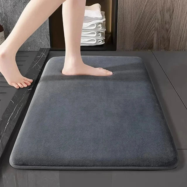 Tappetino Comfort EliteDry | Tappeto da bagno in schiuma memory ad alta assorbenza per bagni moderni